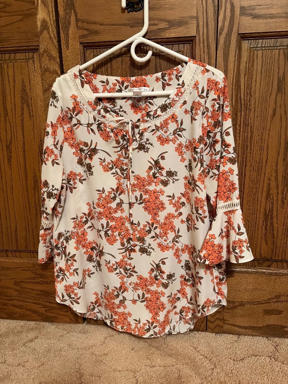 Cute flowy tie front too